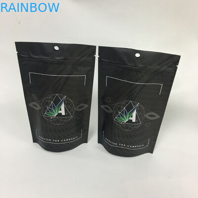 Malote 102*165mm do zíper de Tooba da erva daninha do MOPP 140micron