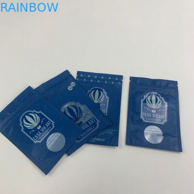 Saco 18x26cm do cigarro da soldadura térmica do zíper VMPE 1500microns