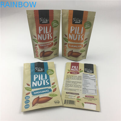 A folha laminou o chá Ziplock Resealable de Doypack Matcha do saco de Mylar