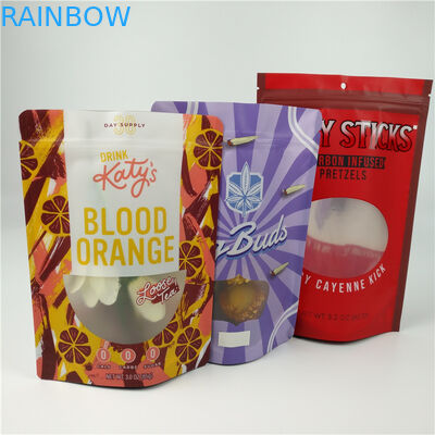 Impressão de empacotamento Ziplock do Gravure do saco de Edibles Mylar da saída