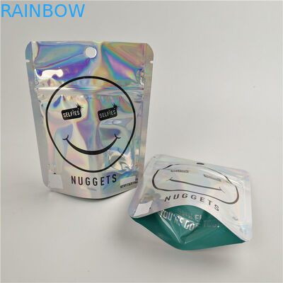 As folhas do cânhamo secaram os sacos MOPP VMPET da prova do cheiro de Mylar da flor de CBD