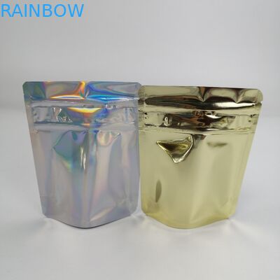 Ziplock comestível congelado resistente de Mylar dos malotes resealable da folha das cookies da criança