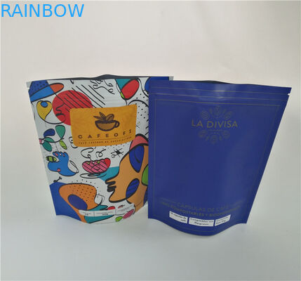 O selo de vácuo Logo Ziplock Packaging Bags Digital feito sob encomenda imprimiu