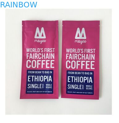 Reforço do lado da soldadura térmica de Bean Packaging Smell Proof With do café do zíper