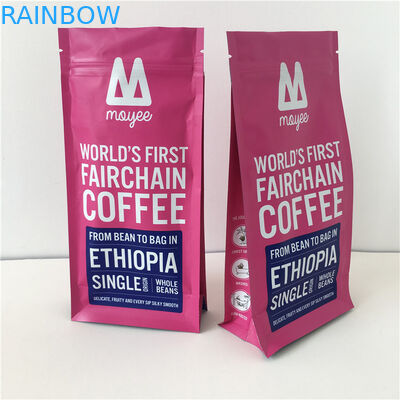 Reforço do lado da soldadura térmica de Bean Packaging Smell Proof With do café do zíper