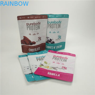 O empacotamento impresso feito sob encomenda do chocolate ensaca a cookie Eco-amigável do alimento do saco da prova do cheiro levanta-se o malote