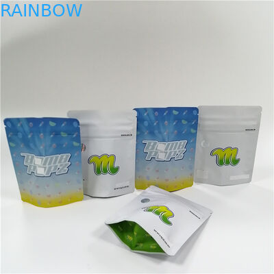 Sugar Zip Lock Mylar Stand acima dos sacos de plástico cheira para impermeabilizar a impressão UV