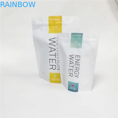 Suporte plástico feito sob encomenda de Mylar acima dos sacos do malote do zíper para o empacotamento da bomba do banho