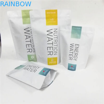 Suporte plástico feito sob encomenda de Mylar acima dos sacos do malote do zíper para o empacotamento da bomba do banho