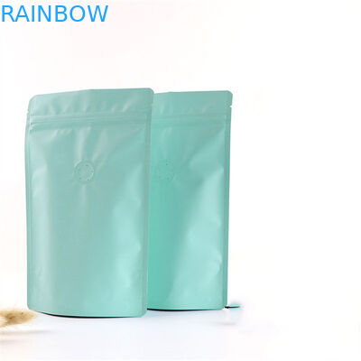 Gravure que imprime sacos de café de Matte Finish Aluminum Foil Zipper com válvula