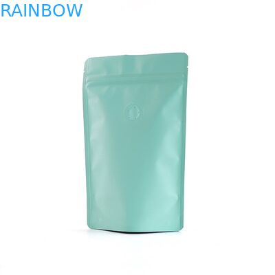 Gravure que imprime sacos de café de Matte Finish Aluminum Foil Zipper com válvula