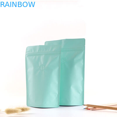 Gravure que imprime sacos de café de Matte Finish Aluminum Foil Zipper com válvula