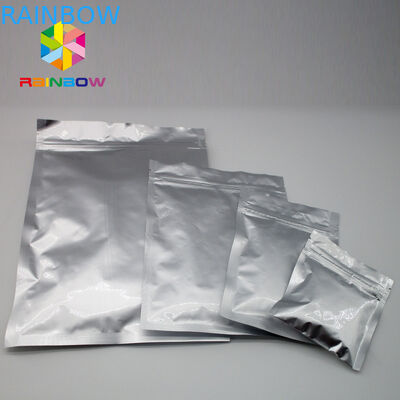 5 o lado liso do malote 3 da folha do armazenamento do alimento da barreira de Mylar do galão selou 10" X 14"