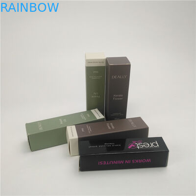 Perfume a caixa de papel de empacotamento cosmética 350gsm para a embalagem da garrafa do conta-gotas