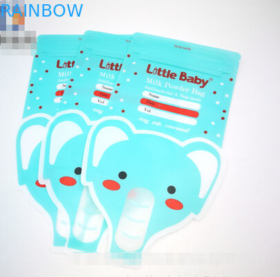 Saco reusável do armazenamento do leite materno do PE do MOPP do produto comestível do OEM 120 mícrons