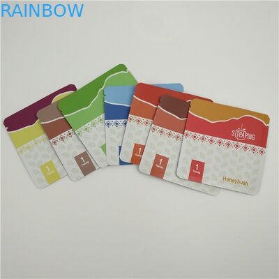 O produto comestível do saco da folha de alumínio da soldadura térmica de Mylar do chá cheira a impressão do Gravure da prova