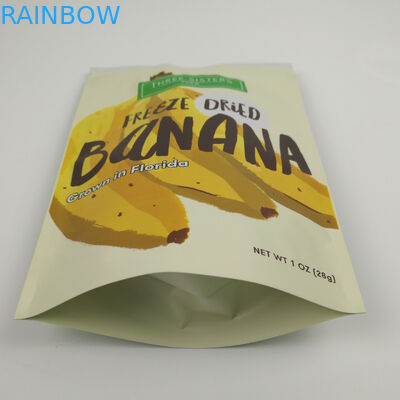 Os sacos eretos de alumínio reciclados da folha do produto comestível cheiram o logotipo personalizado prova