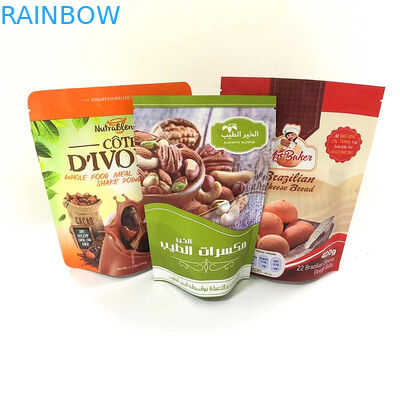 Levante-se o zíper que a folha de alumínio superior Mylar ensaca o costume da prova do cheiro imprimiu