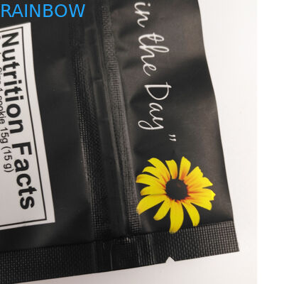 A prova ereta plástica do cheiro do saco do zíper da folha de alumínio de Mylar personalizou impresso