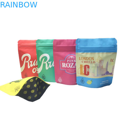 CBD remove ervas daninhas do saco gomoso de Mylar do toque macio de Herb Flowers Tobacco Retail Pouch Runtz do urso dos doces para o empacotamento das cookies