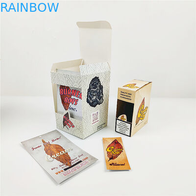 A caixa personalizada Grabba de Logo Printed Paper folheia caixas do papel de embalagem para a folha de Grabba