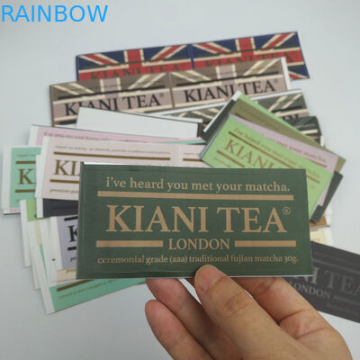 Aceite o OEM que feito sob encomenda do logotipo Fashionabl imprimiu da etiqueta adesiva do vinho das etiquetas etiquetas impermeáveis da etiqueta adesiva