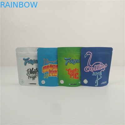 3,5 g Edibles Mylar ensacam o saco comestível gomoso macio de empacotamento do malote dos doces da prova do cheiro