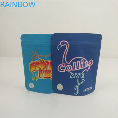 3,5 g Edibles Mylar ensacam o saco comestível gomoso macio de empacotamento do malote dos doces da prova do cheiro