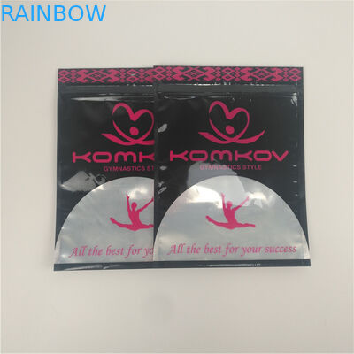 A roupa amigável de Eco que empacota o roupa interior plástico do fechamento do fecho de correr ensaca com janela clara