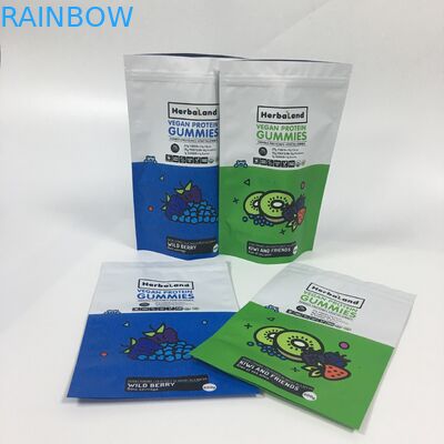 O empacotamento por atacado de Matte Smell Proof Aluminum Foil levanta-se sacos de plástico comestíveis de Mylar do malote