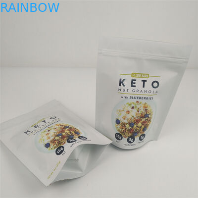 Suporte do Ziplock de VMPET 120mic acima do Gravure do empacotamento de alimento do MOPP do malote impresso