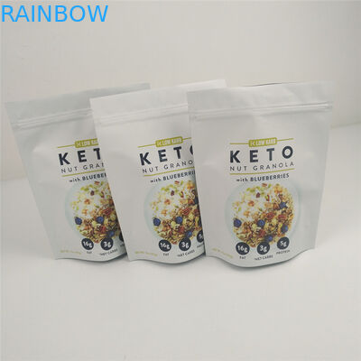 Suporte do Ziplock de VMPET 120mic acima do Gravure do empacotamento de alimento do MOPP do malote impresso