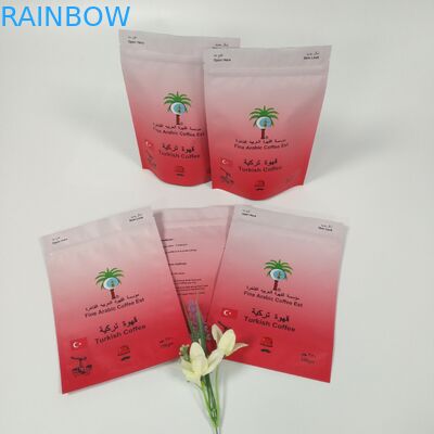 Resíduo metálico CMYK saco do petisco de 150 mícrons que empacota para o pó do café do petisco