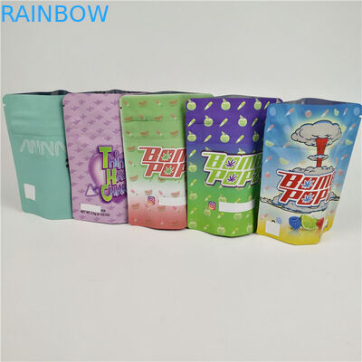 A prova Resealable do cheiro de 3.5g Mylar ensaca a soldadura térmica CMYK