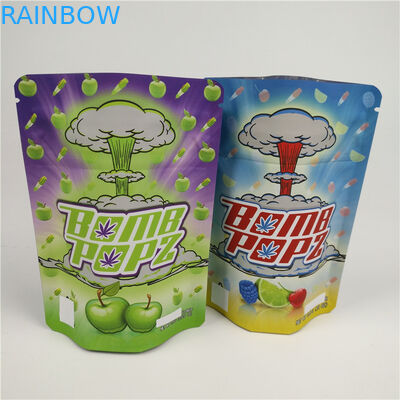 Gêneros alimentícios plásticos do cigarro do saco de Mylar da especiaria da cookie da prova do cheiro