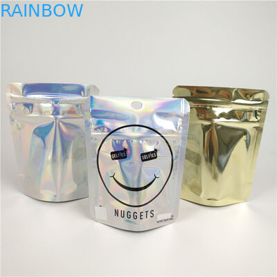 A erva daninha Mylar da prova do cheiro de PMS ensaca sacos Ziplock laminados folha de CBD