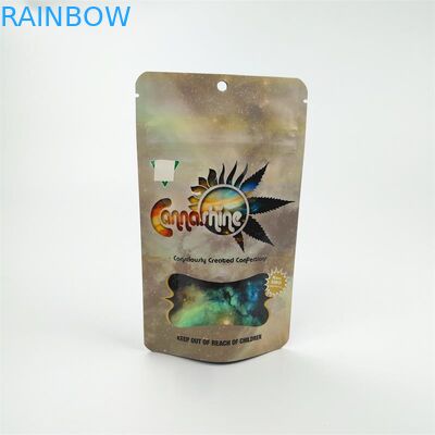 Saco Resealable VMPET da prova 3.5g Mylar do cheiro para cookies