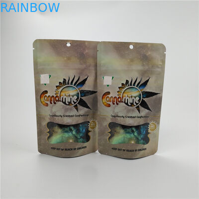 Saco Resealable VMPET da prova 3.5g Mylar do cheiro para cookies