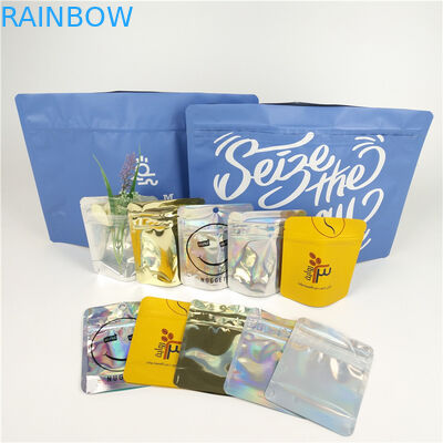 O cheiro da flor da cookie impermeabiliza o saco resistente da erva daninha das crianças Ziplock do saco de Mylar