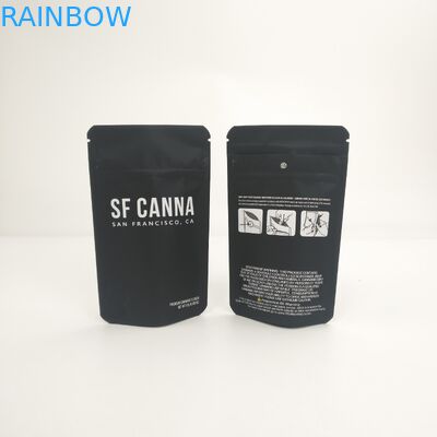 Logo Soft Touch personalizado 3.5g 7g 14g 28g levanta-se sacos para cookies Kush do cannabis do cânhamo