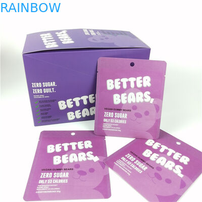 embossment de empacotamento do cmyk da caixa Cbd do cartão gomoso de papel de 350g