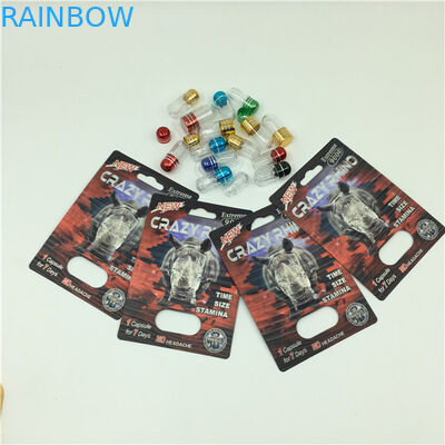 Rinoceronte louco 69 comprimidos que empacotam o rinoceronte 7 da caixa para o comprimido sexual masculino