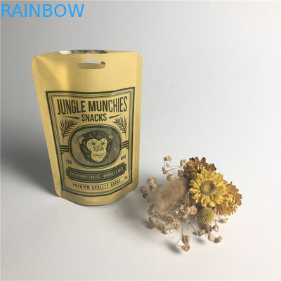 AL 0.7C Matt Snack Packaging Bags Stand do PA 1.5C acima de MPET