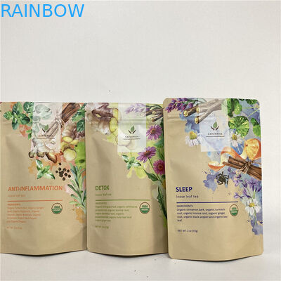 Cmyk 1.2C MPET levanta-se o PA do malote 1.5C do zíper para o chá/café