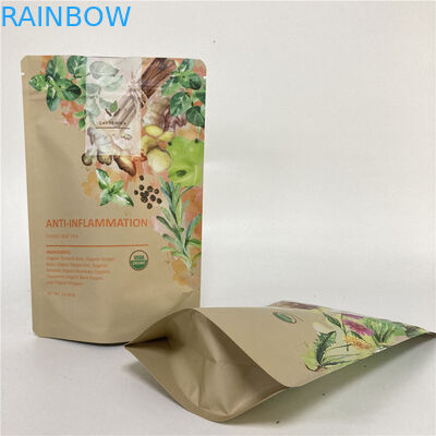 Cmyk 1.2C MPET levanta-se o PA do malote 1.5C do zíper para o chá/café