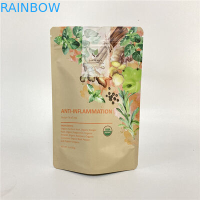 Cmyk 1.2C MPET levanta-se o PA do malote 1.5C do zíper para o chá/café