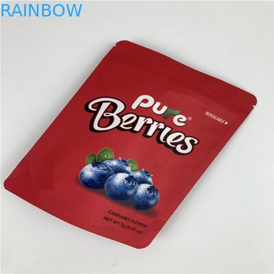 Gravure do malote do alimento do fechamento do fecho de correr do ISO BOPP VMPET para as sementes 3.5g