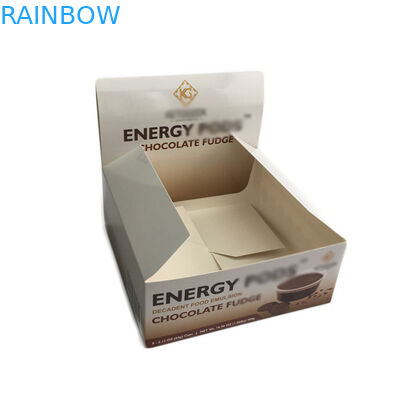 Vmpet de empacotamento da placa de marfim da caixa 350G do papel da exposição do ISO CMYK do petisco