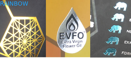 Cosméticos de papel do GV CMYK que empacotam o carimbo da folha das caixas 2oz 60ml 30ml