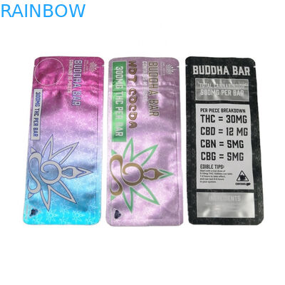 Doces resistentes Edibles do saco 500mg VMPET de Mylar das crianças do GV 120mic MOPP